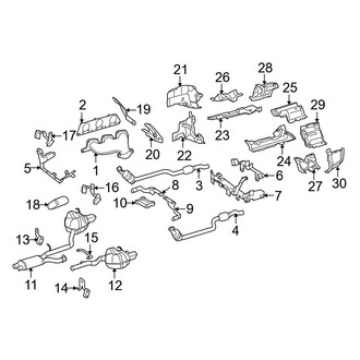 Mercedes-Benz OE - Exhaust System - Exhaust Components