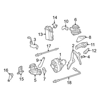 Mercedes-Benz OE - Emission System - Emission Components