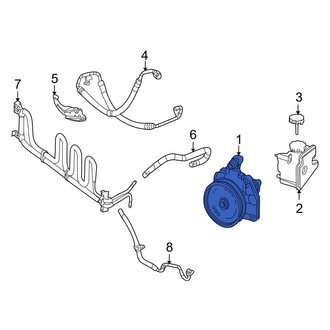 Mercedes-Benz OE - Power Steering Pump