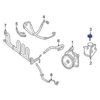 Mercedes-Benz OE - Power Steering Reservoir Cap