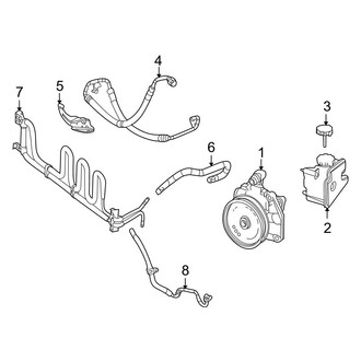 Mercedes-Benz OE - Steering Gear & Linkage - Pump & Hoses