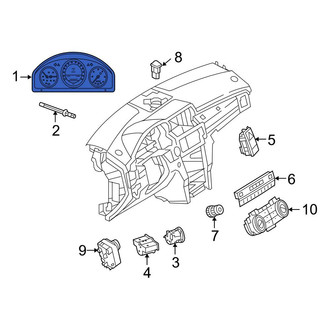 Mercedes-Benz OE - Instrument Cluster
