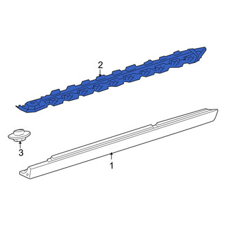 Mercedes-Benz OE - Left Running Board Reinforcement