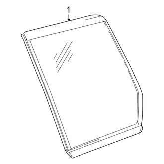 Mercedes-Benz OE - Quarter Panel - Glass