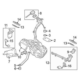 Mercedes-Benz OE - Fuel System Components