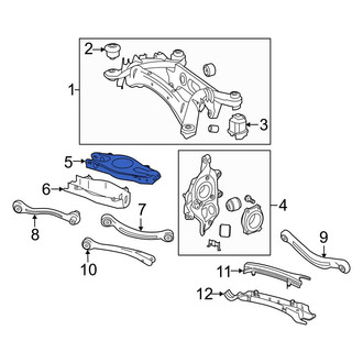 Mercedes-Benz OE - Front Right Lower Forward Suspension Control Arm