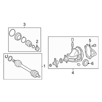 Mercedes-Benz OE - Rear Suspension - Axle & Differential