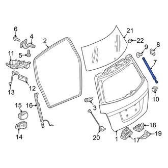 Mercedes-Benz OE - Liftgate Lift Support