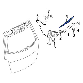 Mercedes-Benz OE - Rear Wiper Blade
