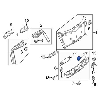 Mercedes-Benz OE - Rear Cargo Area Light