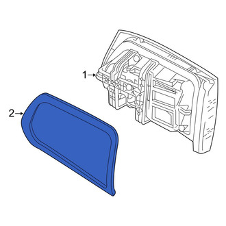 Mercedes-Benz OE - Right Back Up Light Seal