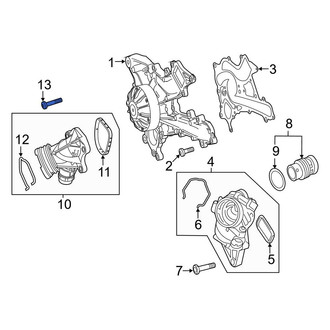Mercedes-Benz OE - Hybrid Motor Rotor Position Sensor Bolt