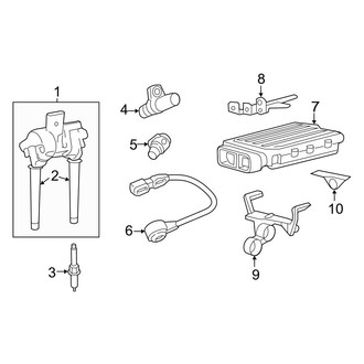 Mercedes-Benz OE - Electrical - Ignition System (Sport Utility X253 Body Code)
