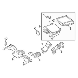 Mercedes-Benz OE - Engine - Air Intake (Sport Utility X253 Body Code)