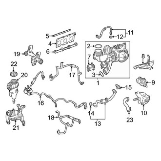 Mercedes-Benz OE - Engine - Turbocharger & Components (Sport Utility X253 Body Code)
