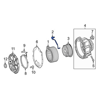 Mercedes-Benz OE - Hybrid Electric Motor Wiring Harness