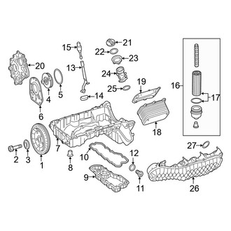 Mercedes-Benz OE - Engine Parts (Sport Utility X253 Body Code)