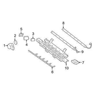 Mercedes-Benz OE - Rear Bumper - Electrical Components