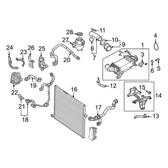 Mercedes-Benz OE - Cooling - Intercooler