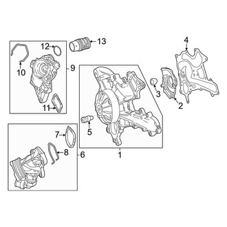 Mercedes-Benz OE - Cooling - Water Pump