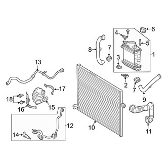 Mercedes-Benz OE - Cooling - Intercooler (4Matic)