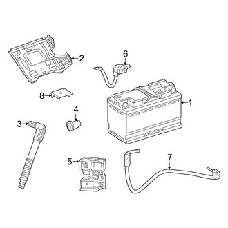 Mercedes-Benz OE - Electrical - Battery (Conventional, Primary)