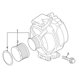 Mercedes-Benz OE - Electrical - Alternator