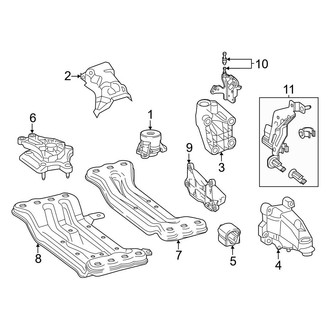 Mercedes-Benz OE - Engine & Transmission Mounting