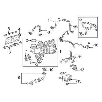 Mercedes-Benz OE - Engine - Turbocharger & Components