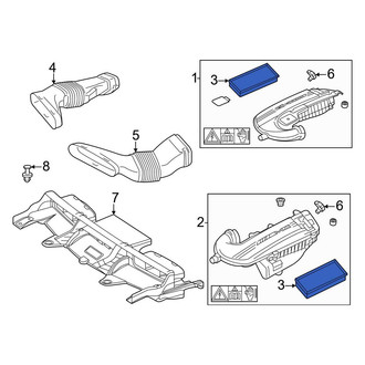 Mercedes-Benz OE - Engine Air Filter