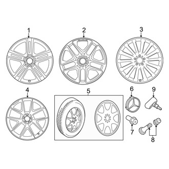 Mercedes-Benz OE - Wheels (20" Wheels)