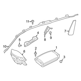 Mercedes-Benz OE - Restraint Systems - Air Bag Components (Air Bags)