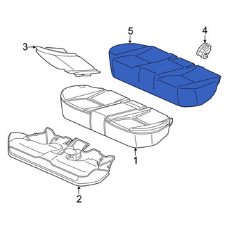 Mercedes-Benz OE - Rear Seat Cover