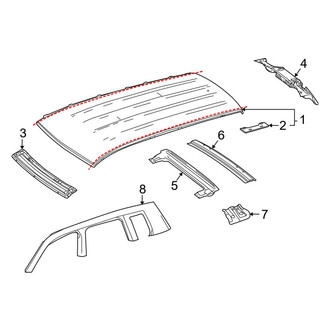Mercedes-Benz OE - Roof & Components (With Panoramic Roof)