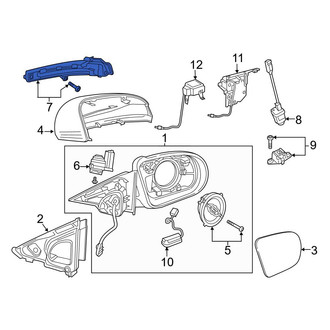 Mercedes-Benz OE - Left Turn Signal Light Assembly