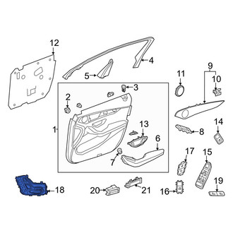 Mercedes-Benz OE - Front Left Power Seat Switch