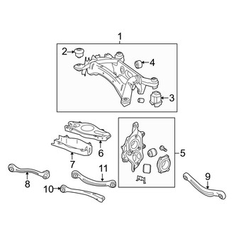 Mercedes-Benz OE - Rear Suspension - Suspension Components