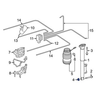 Mercedes-Benz OE - Suspension Crossmember Nut