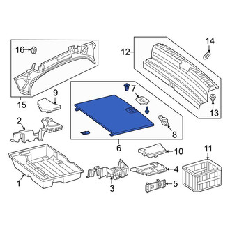Mercedes-Benz OE - Rear Cargo Cover