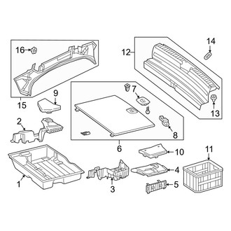 Mercedes-Benz OE - Rear Body & Floor - Interior Trim
