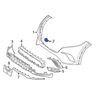 Mercedes-Benz OE - Front Tow Eye Cap