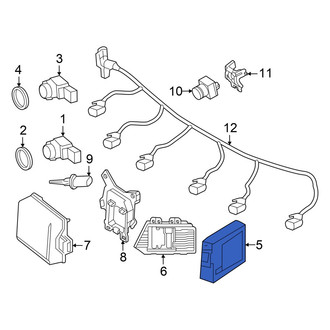 Mercedes-Benz OE - Front Collision Warning Sensor