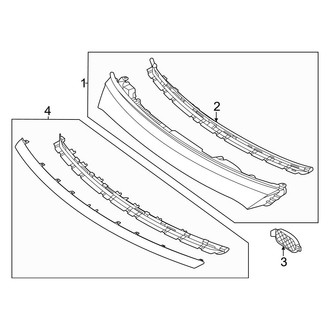 Mercedes-Benz OE - Front Lamps - Lamp Bar