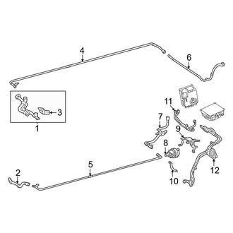 Mercedes-Benz OE - Cooling - Hoses & Lines (Rear)