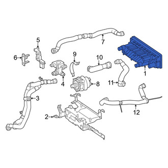 Mercedes-Benz OE - HVAC Heater Core Heater Element
