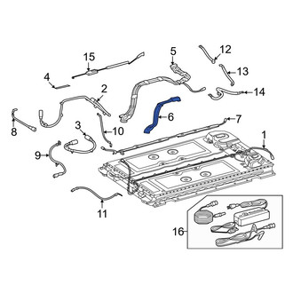 Mercedes-Benz OE - Drive Motor Battery Pack Control Module Wiring Harness