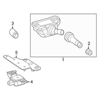 Mercedes-Benz OE - Electrical - Tire Pressure Monitor Components