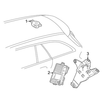 Mercedes-Benz OE - Electrical Components (Parktronic System)