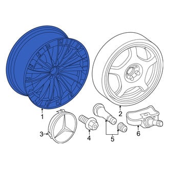 Mercedes-Benz OE - Wheel