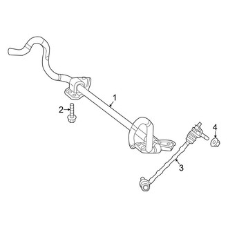 Mercedes-Benz OE - Front Suspension - Stabilizer Bar & Components